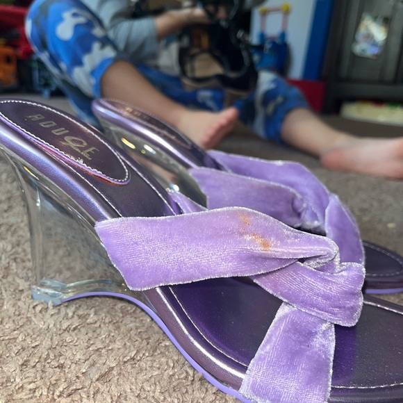 Rouge purple heels - Picture 4 of 4